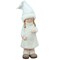 Northlight Winter Girl with Pigtails Christmas Figure - 19" - White and Beige
